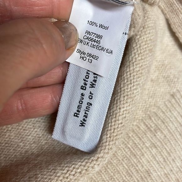 New j crew 100% wool sweater - Picture 7 of 8
